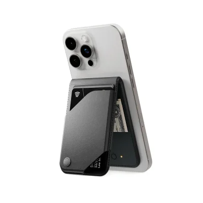 LOC8 VERSA Money Clip MagSafe Finder Wallet and Stand