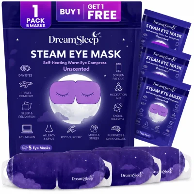 DreamSleep Steam Eye Mask