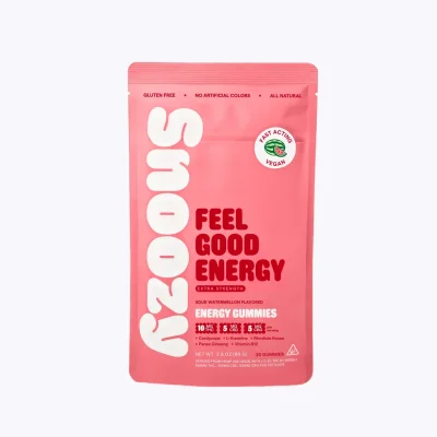 Feel Good Energy Gummies - 10mg THC, 5mg CBG, & 5mg CBD