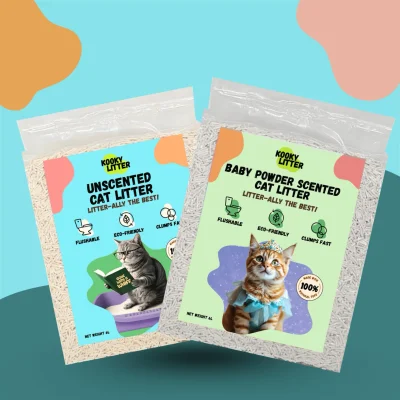 Kooky Litter Flushable Cat Litter