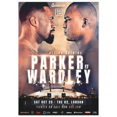 Joseph Parker vs Fabio Wardley - Fight Night Official Poster