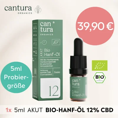 ⭐ Cantura BIO-CBD-Öl 12 5