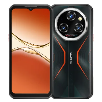 OUKITEL WP55 Pro 5G Rugged Phone 6.6'' HD+ Display 11000mAh Big Battery 108MP Camera Android 15(16GB+512GB NFC)