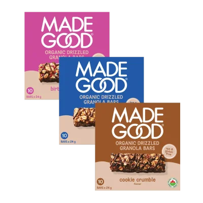 Drizzled Granola Bars Variety Pack