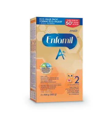 Enfamil A+ 2 Infant Formula, Powder Refill, 992g
