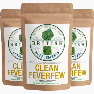 Clean Genuine feverfew Supplement