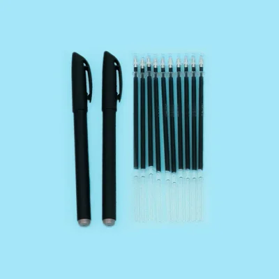 x10 Additional ink refills + 2x Additional pens with disappearing ink + 2x Finger pen grips