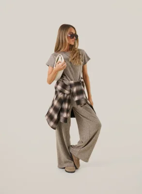 Cosy Knit Set - Taupe