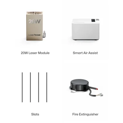 LaserPecker LX2 20W Accessory Kit (After Sale）