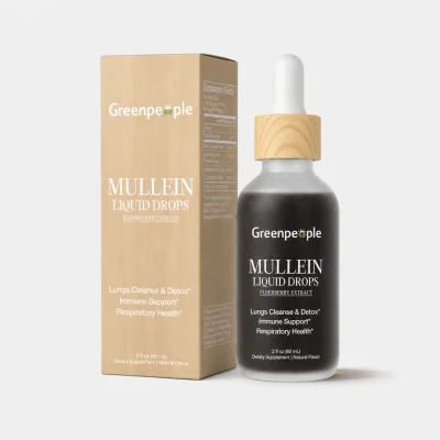 Mullein & Elderberry Liquid Drops | 2 fl oz (60 mL)