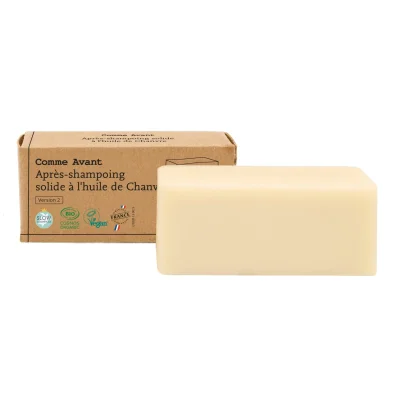 Après-shampoing solide à l'huile de chanvre - Version 2