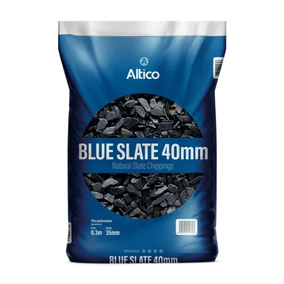 Blue Slate Chippings 40mm