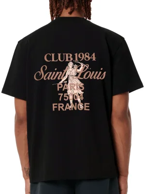 Patron 84 T-shirt - Black/Beige