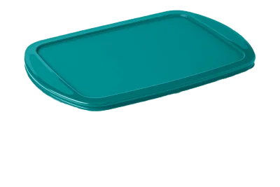 Cook&Store - Couvercle de rechange rectangulaire vert peacock