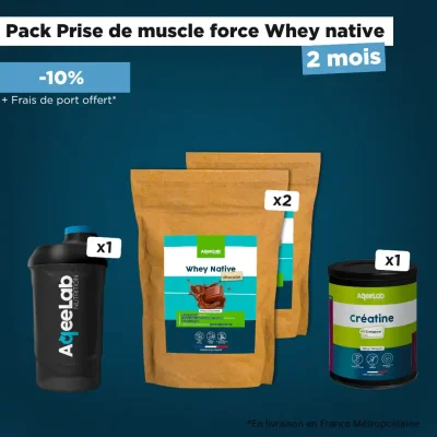 Pack Prise de Muscle Force Whey Native