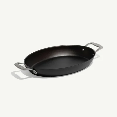 12" Seasoned Carbon Steel Gratin Dish