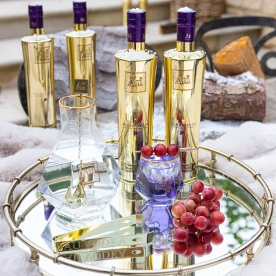 Au Vodka Black Grape 750ml