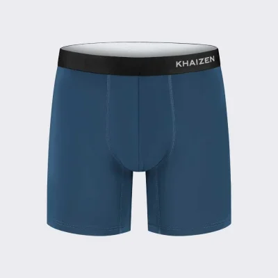 KHAIZEN Underwear® Men’s Boxer Briefs TENCEL™ Modal x Micro 2.0 - Marine Blue