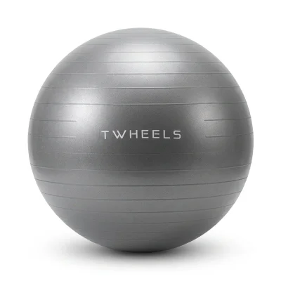 Fitnessball 75 cm aus PVC mit Handpumpe