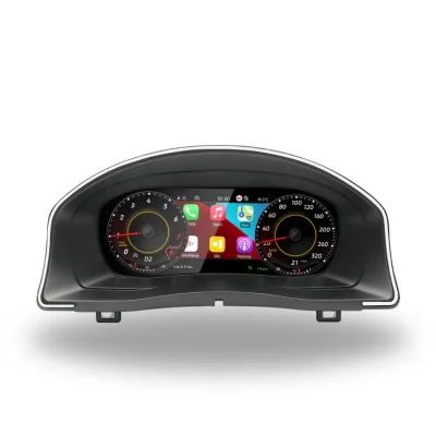 Volkswagen Golf MK5 2003-2008 Digital Instrument Cluster – Linux System LCD Dashboard