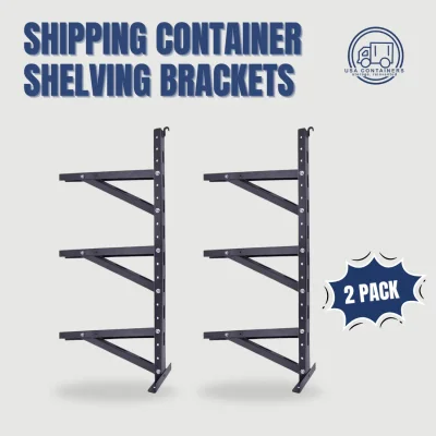 Shipping Container Shelving Brackets