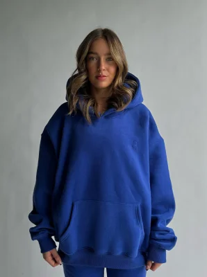 Cloud Pullover Hoodie — Cobalt