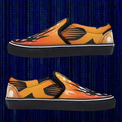 Static-X Slip Ons (Orange)