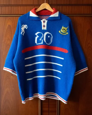 KNITTED FOOTBALL TOP - ZIZOU