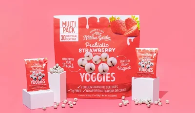 Probiotic Strawberry Yoggies