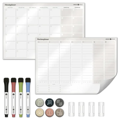 FlexiPlan® - Selbsthaftender Wandplaner