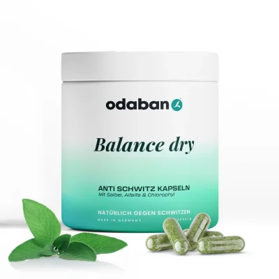 odaban® Balance dry - Anti-Schwitz-Kapseln