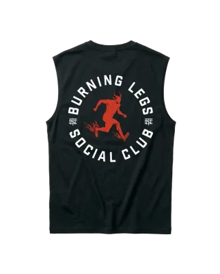 Burning Legs Social Club - Tank Top - Black