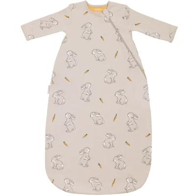 Slumber Sack, Baby Sleep Bag with Sleeves, Merino Wool & Organic Cotton, Bunny