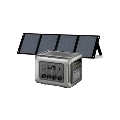 ALLPOWERS Solar Generator Kit 2500W (R2500 V2 + SP035 200W Solar Panel)