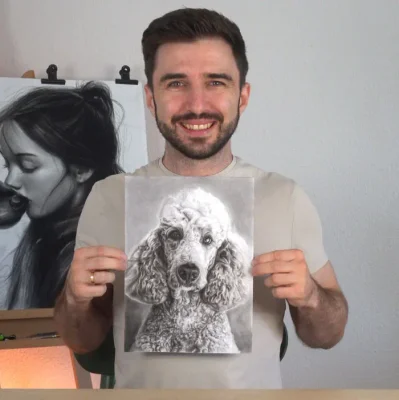 Tiere mit Locken & langen Haaren zeichnen