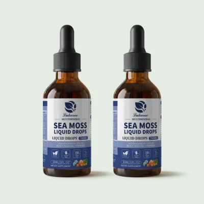7-in-1 Sea Moss Drops • 2 fl oz (2-Pack)