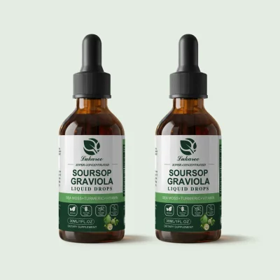 7-In-1 Soursop & Sea Moss Extract Liquid Drops • 1 fl oz (2-Pack)
