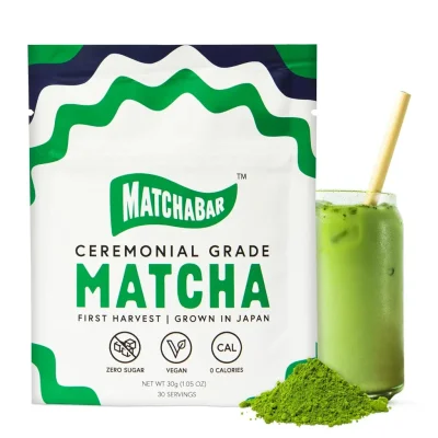 40 servings of Matcha Free Starter Kit