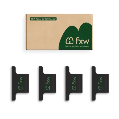 Fence-to-Wall Anchor for Connecting Your Dog Playpen to the Wall