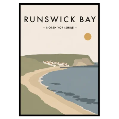 Runswick Bay - Print