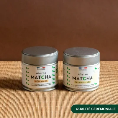 DUO MATCHA BIO : CÉRÉMONIE & YUZU