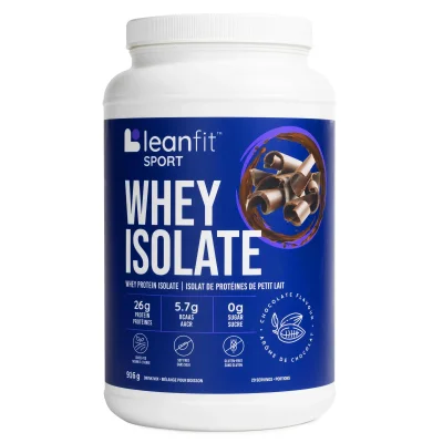 LEANFIT SPORT WHEY ISOLATE™ Chocolate 916g