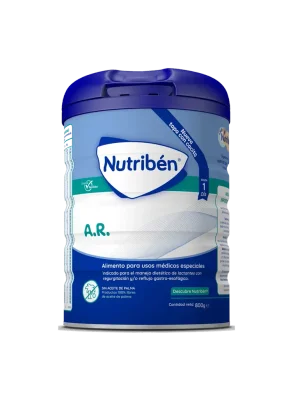 Nutribén® A.R.: Leche de fórmula para recién nacido antireflujo y antiregurgitación