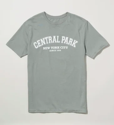 Central Park 1858 Unisex T-shirt - Grey