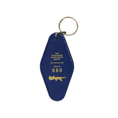 Sleepyhead Motel Keychain