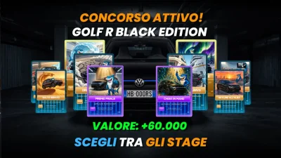 Turbo Card Digitali by Danny Lazzarin | Golf R 8.5 Black