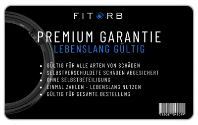 Premium Garantie - Lebenslang gültig