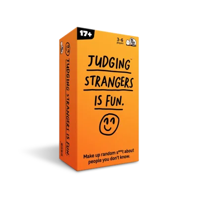 JUDGING STRANGERS IS FUN