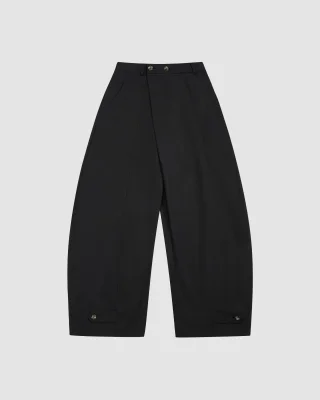 BLACK HANBOK BALLOON PANTS