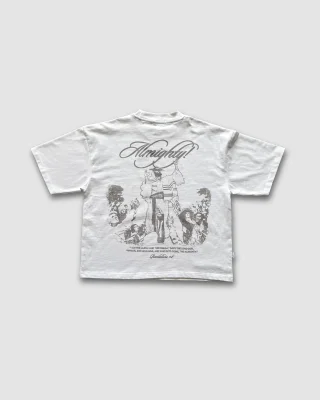 "ALMIGHTY" - WHITE TEE